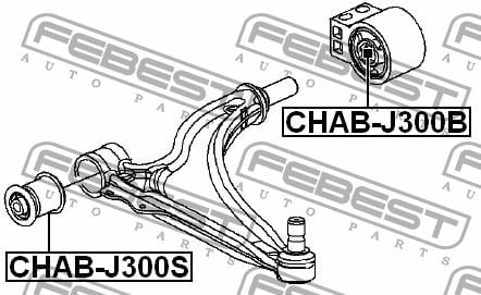 Купить Febest CHABJ300S – отличная цена на EXIST.UA!