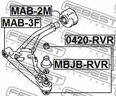 Купить Febest MAB-3F по низкой цене в Украине!