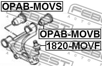 Купити Febest OPAB-MOVS за низькою ціною в Україні!
