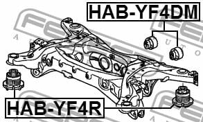 Купить Febest HABYF4R – отличная цена на EXIST.UA!