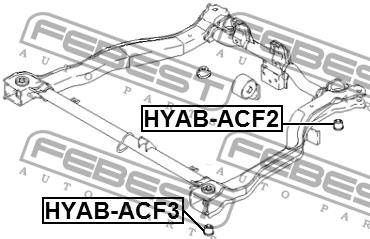 Купити Febest HYAB-ACF3 за низькою ціною в Україні!