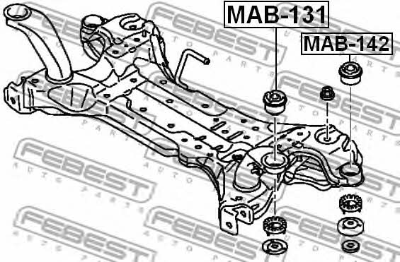Купить Febest MAB-142 по низкой цене в Украине!