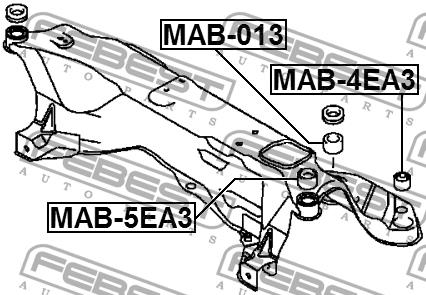 Купить Febest MAB-5EA3 по низкой цене в Украине!