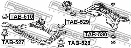 Купить Febest TAB528 – отличная цена на EXIST.UA!