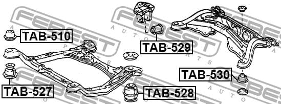 Купить Febest TAB-528 по низкой цене в Украине!
