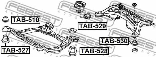 Купить Febest TAB530 – отличная цена на EXIST.UA!
