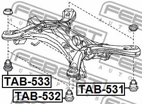 Купити Febest TAB533 – суперціна на EXIST.UA!