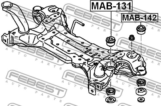 Купить Febest MAB131 – отличная цена на EXIST.UA!