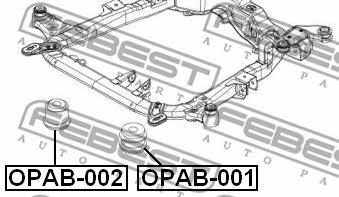 Купити Febest OPAB001 – суперціна на EXIST.UA!