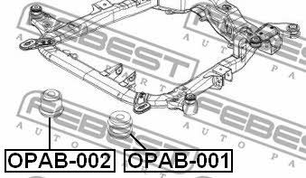 Купить Febest OPAB001 – отличная цена на EXIST.UA!