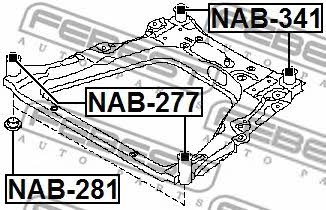 Купить Febest NAB341 – отличная цена на EXIST.UA!