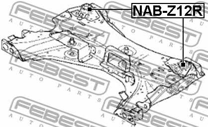 Купить Febest NAB-Z12R по низкой цене в Украине!