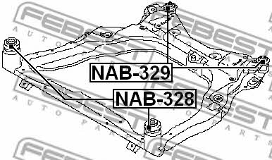 Купить Febest NAB-329 по низкой цене в Украине!