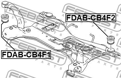 Купить Febest FDAB-CB4F1 по низкой цене в Украине!