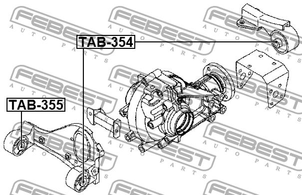 Купить Febest TAB-354 по низкой цене в Украине!