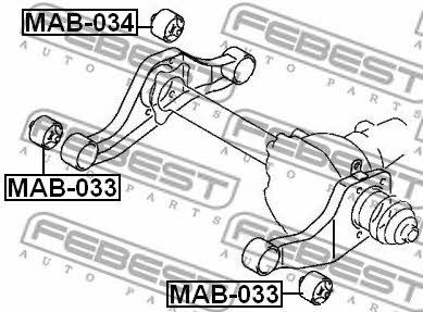 Купить Febest MAB-034 по низкой цене в Украине!