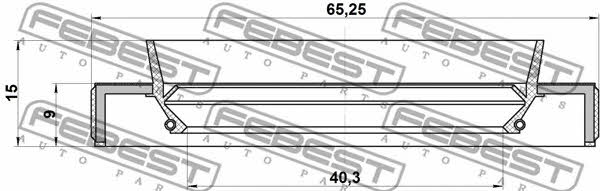 Купить Febest 95HBY42650915C – отличная цена на EXIST.UA!