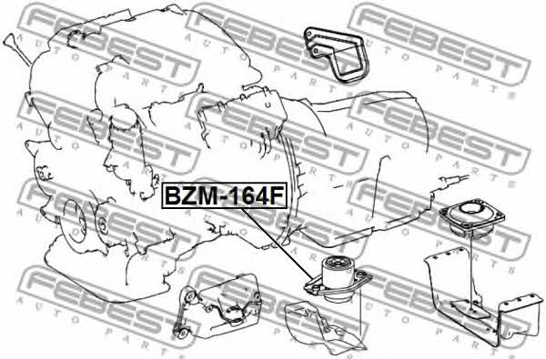 Купити Febest BZM164F – суперціна на EXIST.UA!