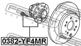 Купить Febest 0382YF4MR – отличная цена на EXIST.UA!
