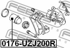 Купити Febest 0176-UZJ200R за низькою ціною в Україні!