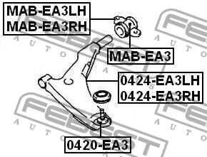 Купить Febest MABEA3LH – отличная цена на EXIST.UA!