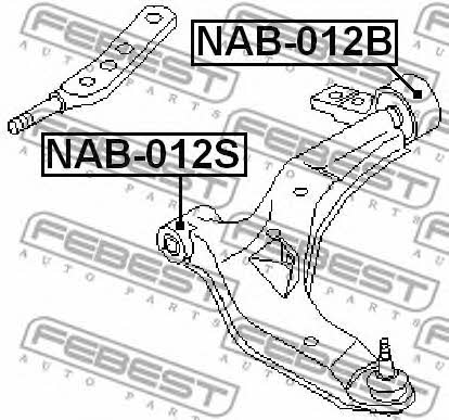 Купить Febest NAB-012B по низкой цене в Украине!
