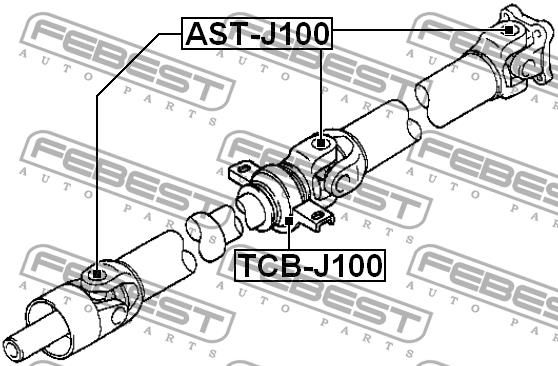 Купить Febest AST-J100 по низкой цене в Украине!