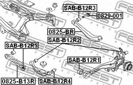 Купить Febest SABB12R4 – отличная цена на EXIST.UA!