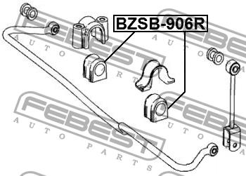 Купить Febest BZSB-906R по низкой цене в Украине!