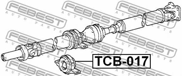 Купить Febest TCB017 – отличная цена на EXIST.UA!