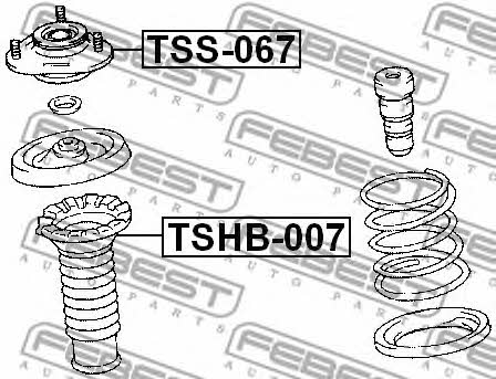 Купить Febest TSS-067 по низкой цене в Украине!