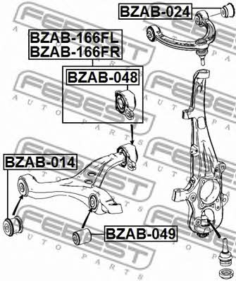 Купить Febest BZAB166FR – отличная цена на EXIST.UA!