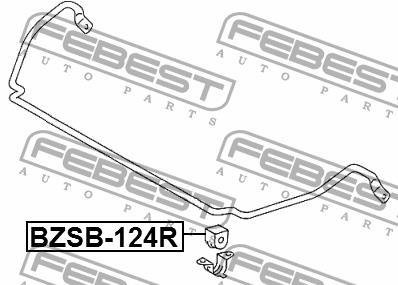 Купить Febest BZSB-124R по низкой цене в Украине!