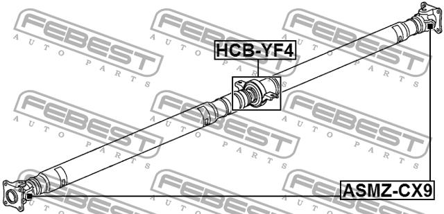 Купити Febest HCBYF4 – суперціна на EXIST.UA!