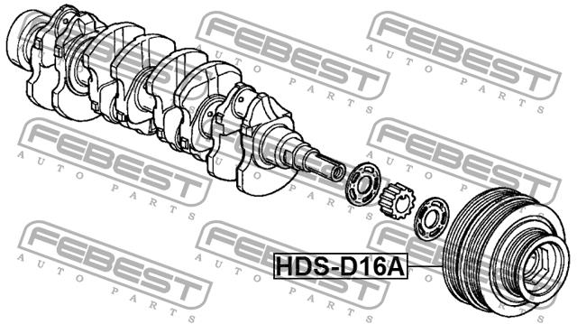 Купить Febest HDSD16A – отличная цена на EXIST.UA!