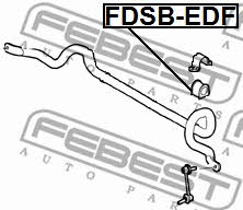 Купить Febest FDSB-EDF по низкой цене в Украине!