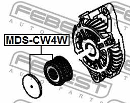Купити Febest MDS-CW4W за низькою ціною в Україні!