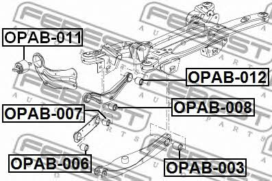 Купити Febest OPAB006 – суперціна на EXIST.UA!