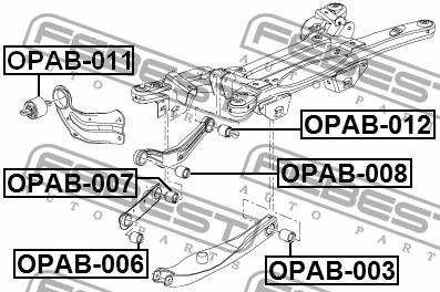 Купити Febest OPAB-006 за низькою ціною в Україні!