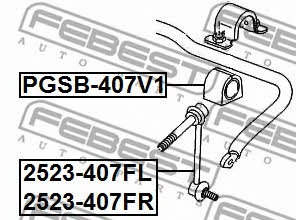 Купить Febest PGSB407V1 – отличная цена на EXIST.UA!