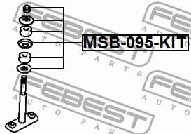 Купить Febest MSB-095-KIT по низкой цене в Украине!