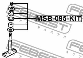 Купити Febest MSB-095-KIT за низькою ціною в Україні!