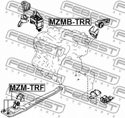 Купити Febest MZMB-TRR за низькою ціною в Україні!
