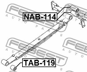 Купить Febest NAB-114 по низкой цене в Украине!