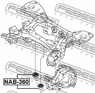 Купить Febest NAB-360 по низкой цене в Украине!
