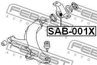 Купити Febest SAB-001X за низькою ціною в Україні!