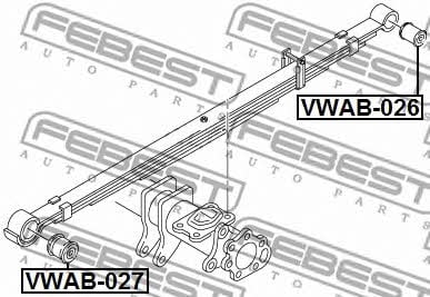 Купить Febest VWAB027 – отличная цена на EXIST.UA!
