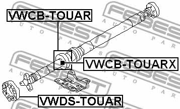Купить Febest VWCBTOUARX – отличная цена на EXIST.UA!