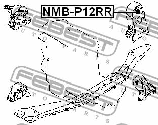 Купити Febest NMB-P12RR за низькою ціною в Україні!