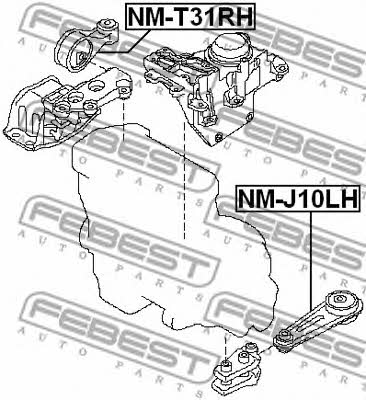 Купить Febest NM-T31RH по низкой цене в Украине!